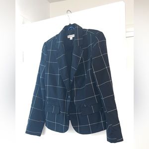 Black and White Blazer Size 10